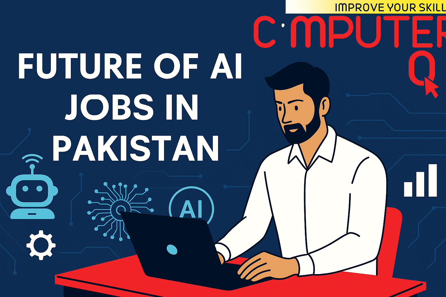 AI job opportunities in Pakistan with features like machine learning, data science, robotics, and automation careers.