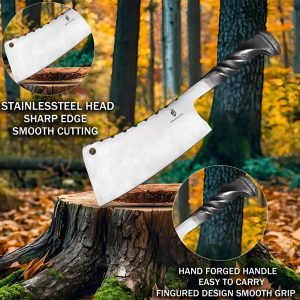 Rail Road Spike Cleaver